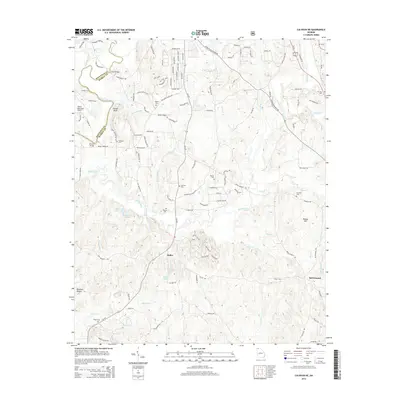 2014 Map of Calhoun NE, 2014 Print