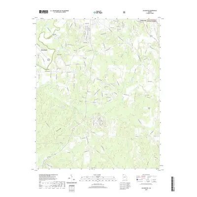2020 Map of Calhoun NE, 2020 Print