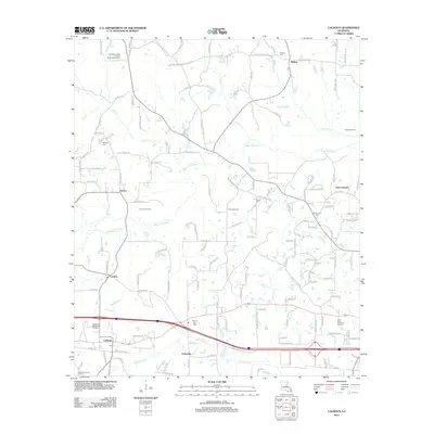 2012 Map of Calhoun, 2012 Print