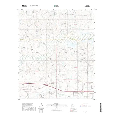 2020 Map of Calhoun, 2020 Print