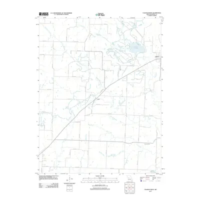 2011 Map of Calhoun West, 2011 Print