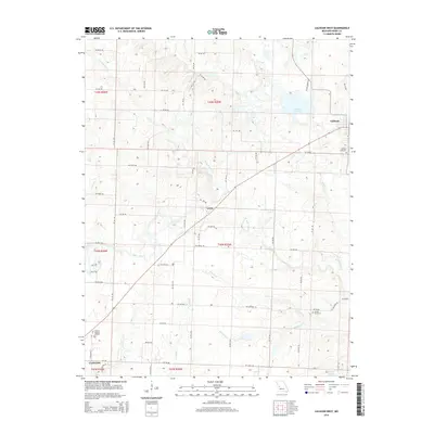 2014 Map of Calhoun West, 2014 Print