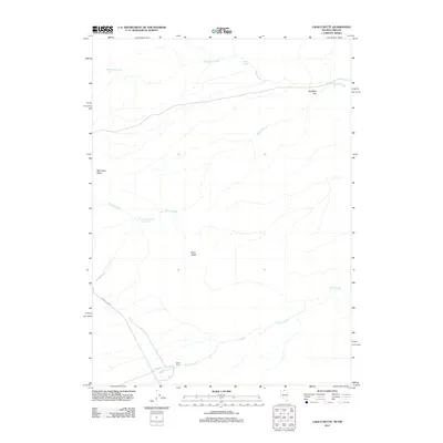 2011 Map of Calico Butte, 2011 Print