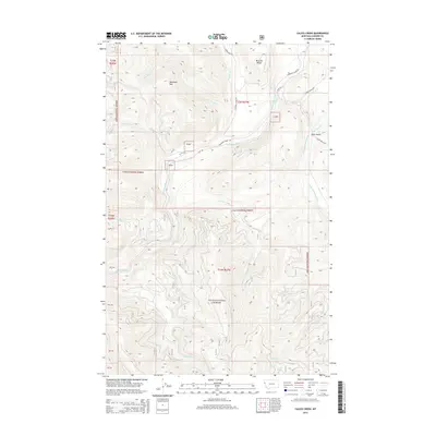 2014 Map of Calico Creek, 2014 Print