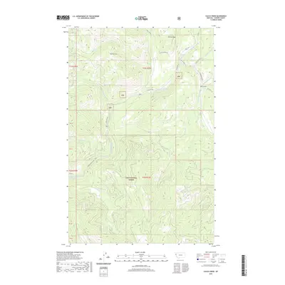 2020 Map of Calico Creek, 2020 Print
