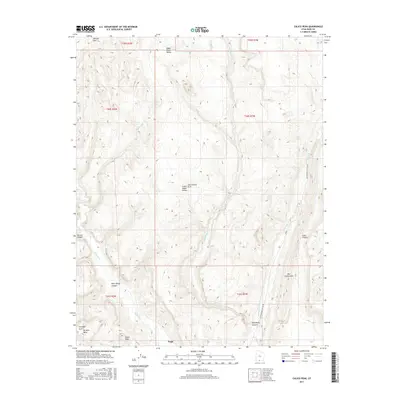 2017 Map of Calico Peak, 2017 Print