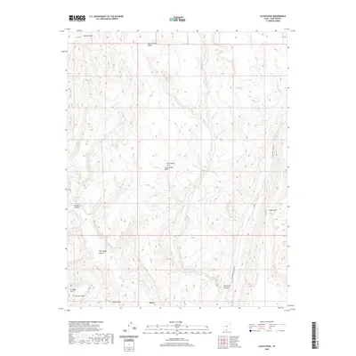 2020 Map of Calico Peak, 2020 Print