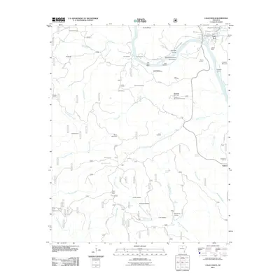 2011 Map of Calico Rock, 2011 Print