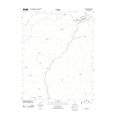 2012 Map of Caliente, 2012 Print