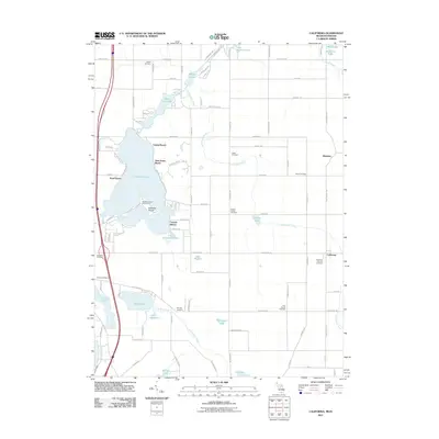 2011 Map of California, 2011 Print