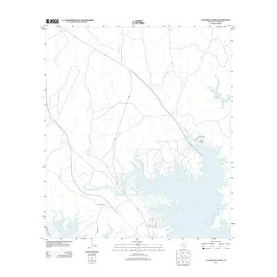 2013 Map of California Creek, 2013 Print