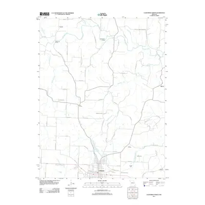 2011 Map of California North, 2011 Print