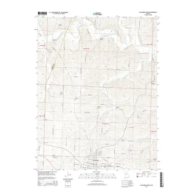 2015 Map of California North, 2015 Print