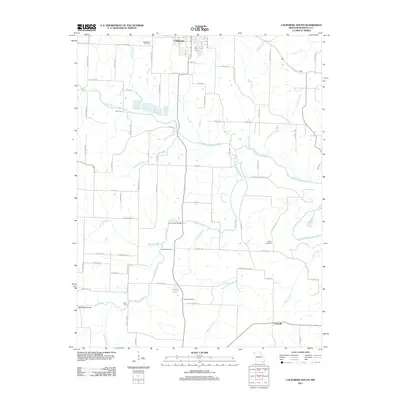 2011 Map of California South, 2011 Print