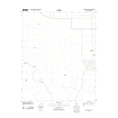 2012 Map of California Valley, 2012 Print