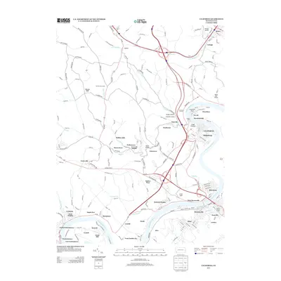 2013 Map of California, 2013 Print