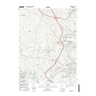2016 Map of California, 2016 Print
