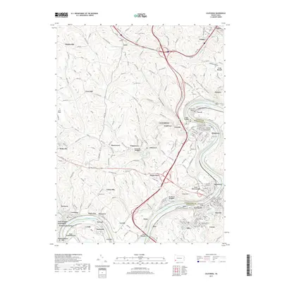 2019 Map of California, 2019 Print