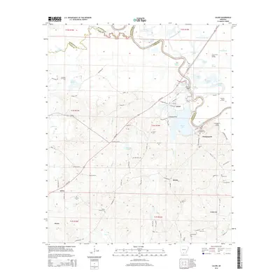 2014 Map of Calion, 2014 Print