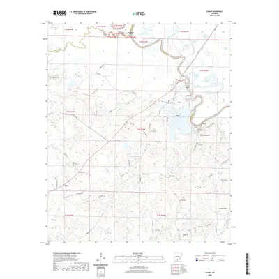 2020 Map of Calion, 2020 Print
