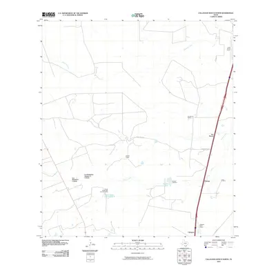 2010 Map of Callaghan Ranch North, 2010 Print