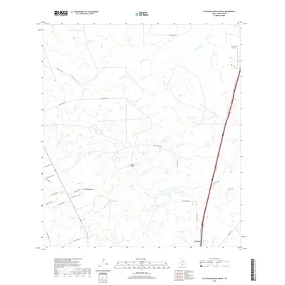 2019 Map of Callaghan Ranch North, 2019 Print