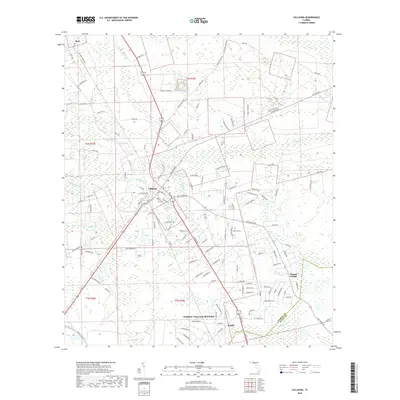 2018 Map of Callahan, 2018 Print