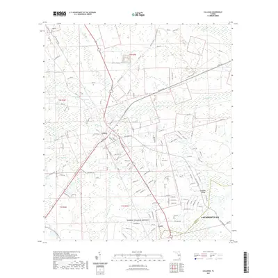 2021 Map of Callahan, 2021 Print