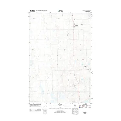 2013 Map of Callaway, 2013 Print