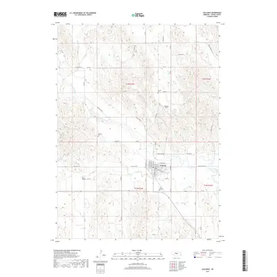 2017 Map of Callaway, 2017 Print