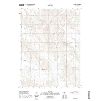 2017 Map of Callaway SE, 2017 Print