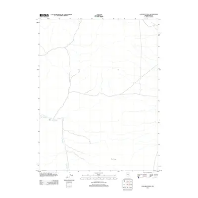2012 Map of Callaway Well, 2012 Print