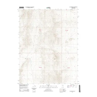 2014 Map of Callaway Well, 2014 Print