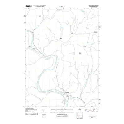 2010 Map of Callicoon, 2010 Print