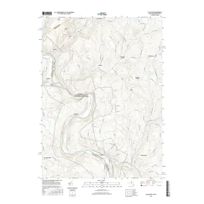 2016 Map of Callicoon, 2016 Print