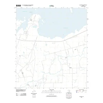 2010 Map of Calliham, 2010 Print