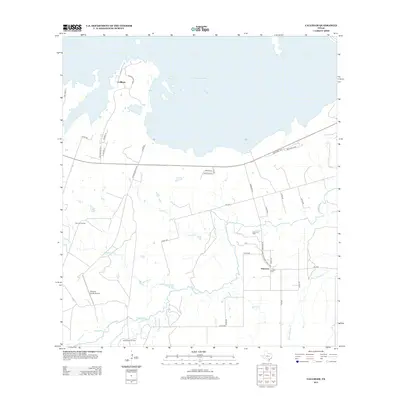 2013 Map of Calliham, 2013 Print