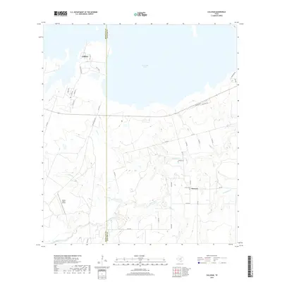 2019 Map of Calliham, 2019 Print