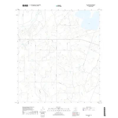 2019 Map of Calliham NW, 2019 Print