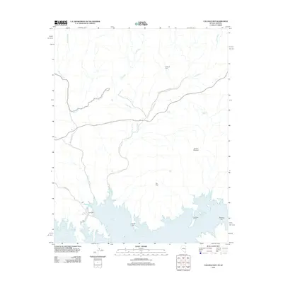2012 Map of Callville Bay, 2012 Print