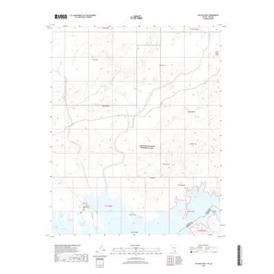 2018 Map of Callville Bay, 2018 Print