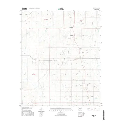 2017 Map of Calmer, 2017 Print