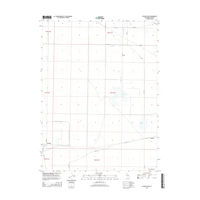 2015 Map of Calneva Lake, 2015 Print