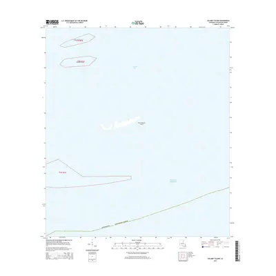 2015 Map of Calumet Island, 2015 Print