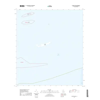 2018 Map of Calumet Island, 2018 Print