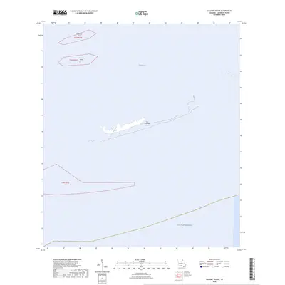 2024 Map of Calumet Island, 2024 Print