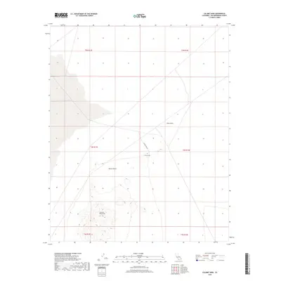 2018 Map of Calumet Mine, 2018 Print