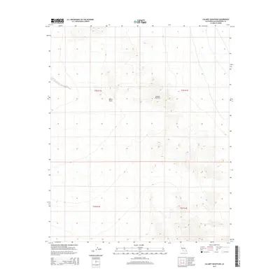 2015 Map of Calumet Mountains, 2015 Print