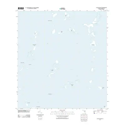 2012 Map of Calusa Keys, 2012 Print
