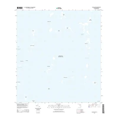 2015 Map of Calusa Keys, 2015 Print